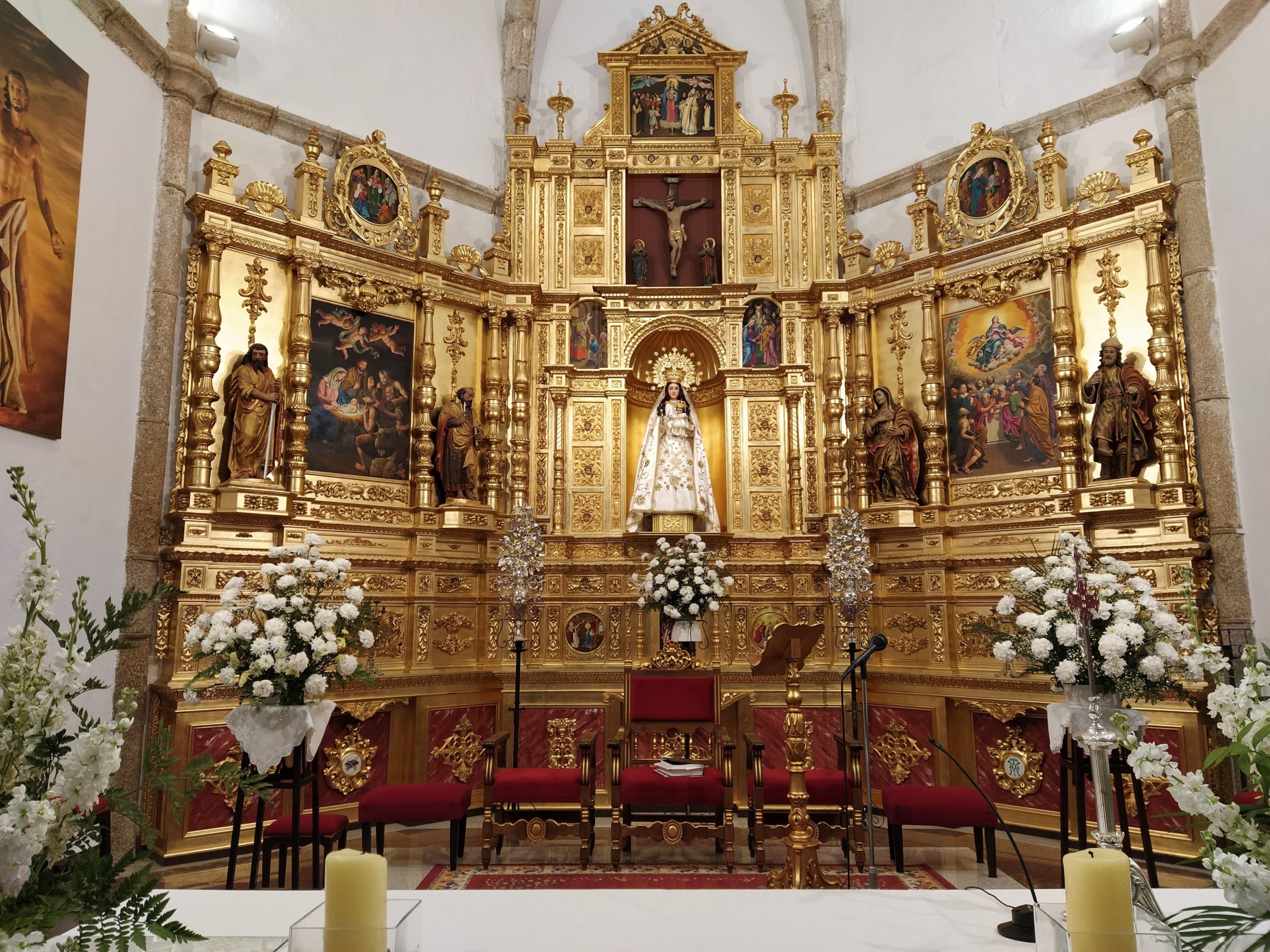 Interior Iglesia Ntra. Sra. de la Asunción - Ayuntamiento de La Garrovilla